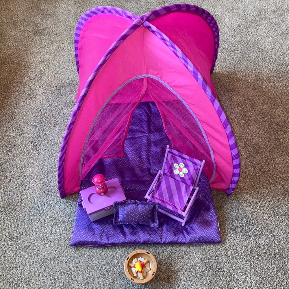 Adorable My Life doll Beach/Camping tent set